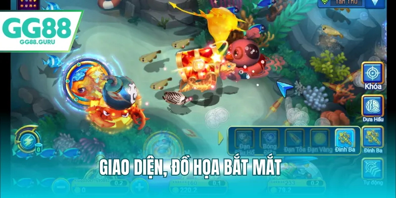 Giao diện, đồ họa bắt mắt